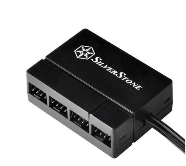 Silverstone CPF04 1 to 8 PWM Fan Controller Hub