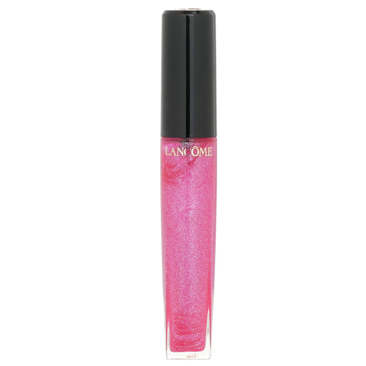 Lancome L'Absolu Gloss Sheer #383 Premier Baiser, a sheer liquid lipstick with mirror-like shine and non-sticky formula.