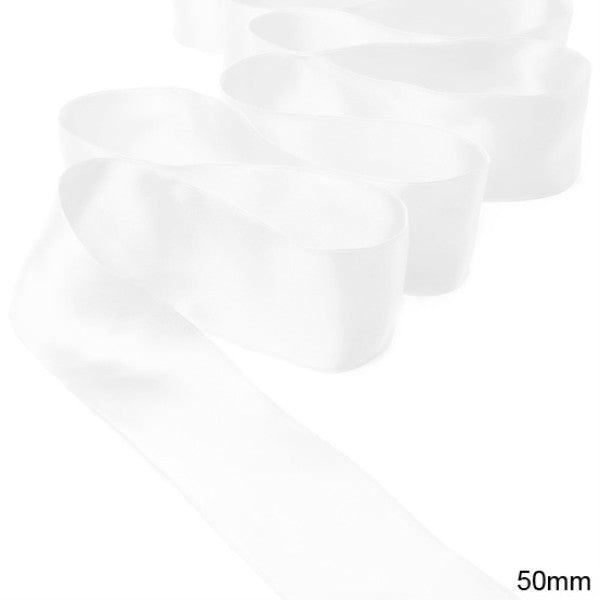 Ribbon - Double Face - 38mm (White)