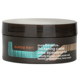 Aveda Men Pure-Formance Thickening Paste in a 75ml tube, designed for a natural look and versatile hold.