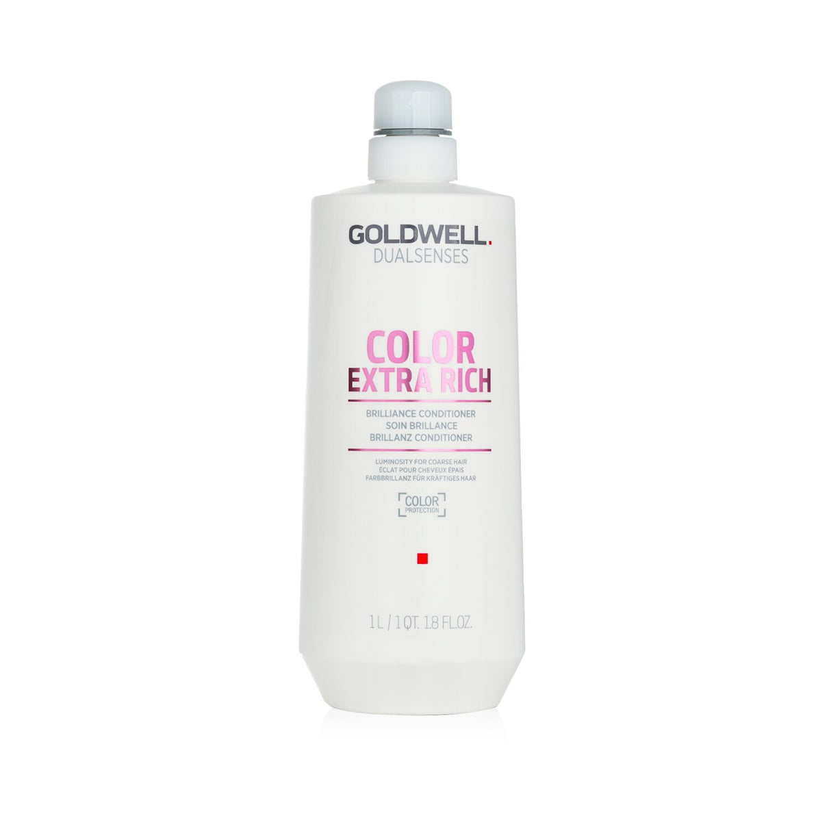 Goldwell Dual Senses Color Extra Rich Brilliance Conditioner for coarse color-treated hair, enhancing vibrancy and shine.