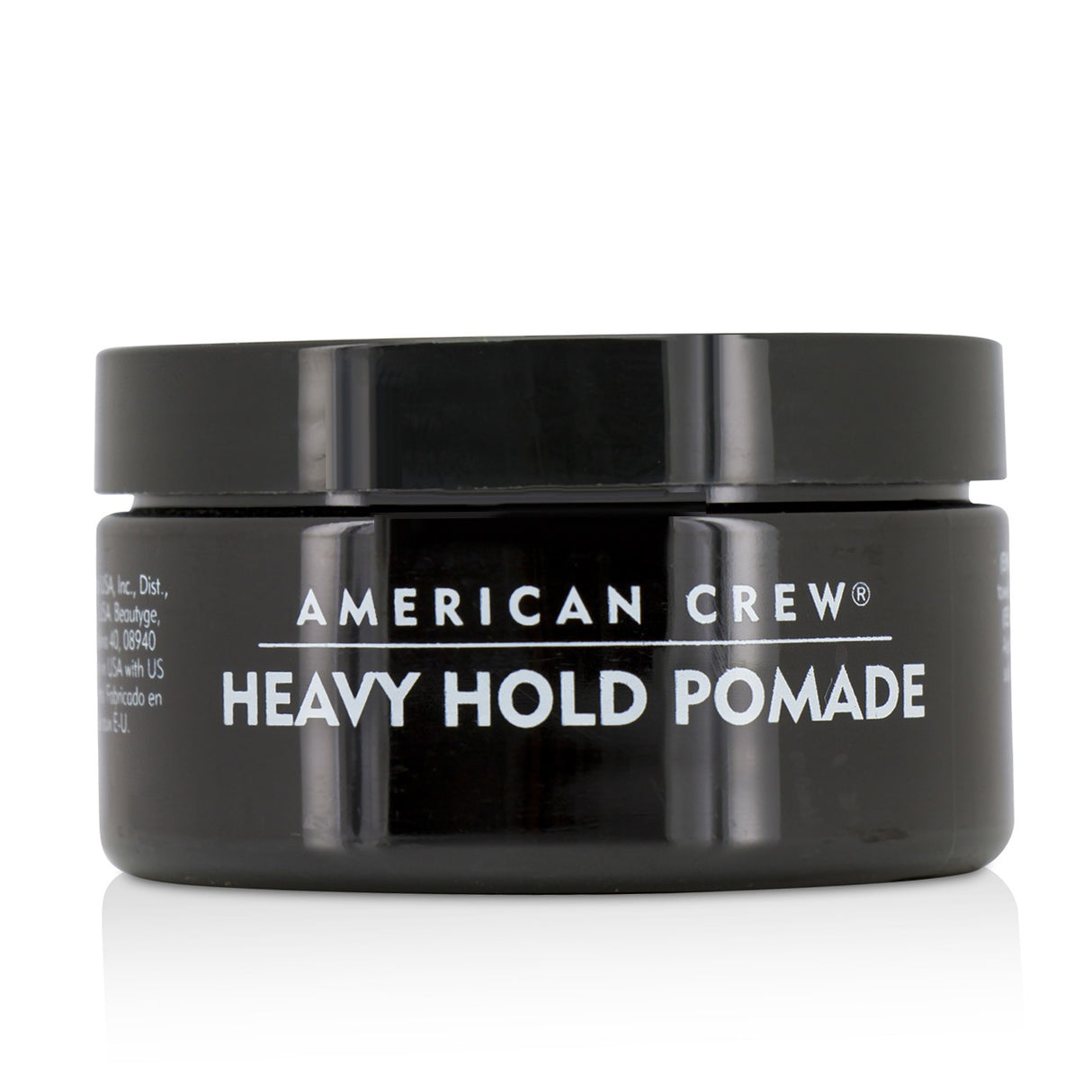 American Crew Heavy Hold Pomade in 85g, offers maximum hold and high shine for stylish, polished looks.