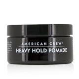 American Crew Heavy Hold Pomade in 85g, offers maximum hold and high shine for stylish, polished looks.