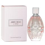 Elegant Jimmy Choo L'Eau Eau De Toilette 90ml, featuring floral fruity notes of bergamot, hibiscus, nectarine, and musk.