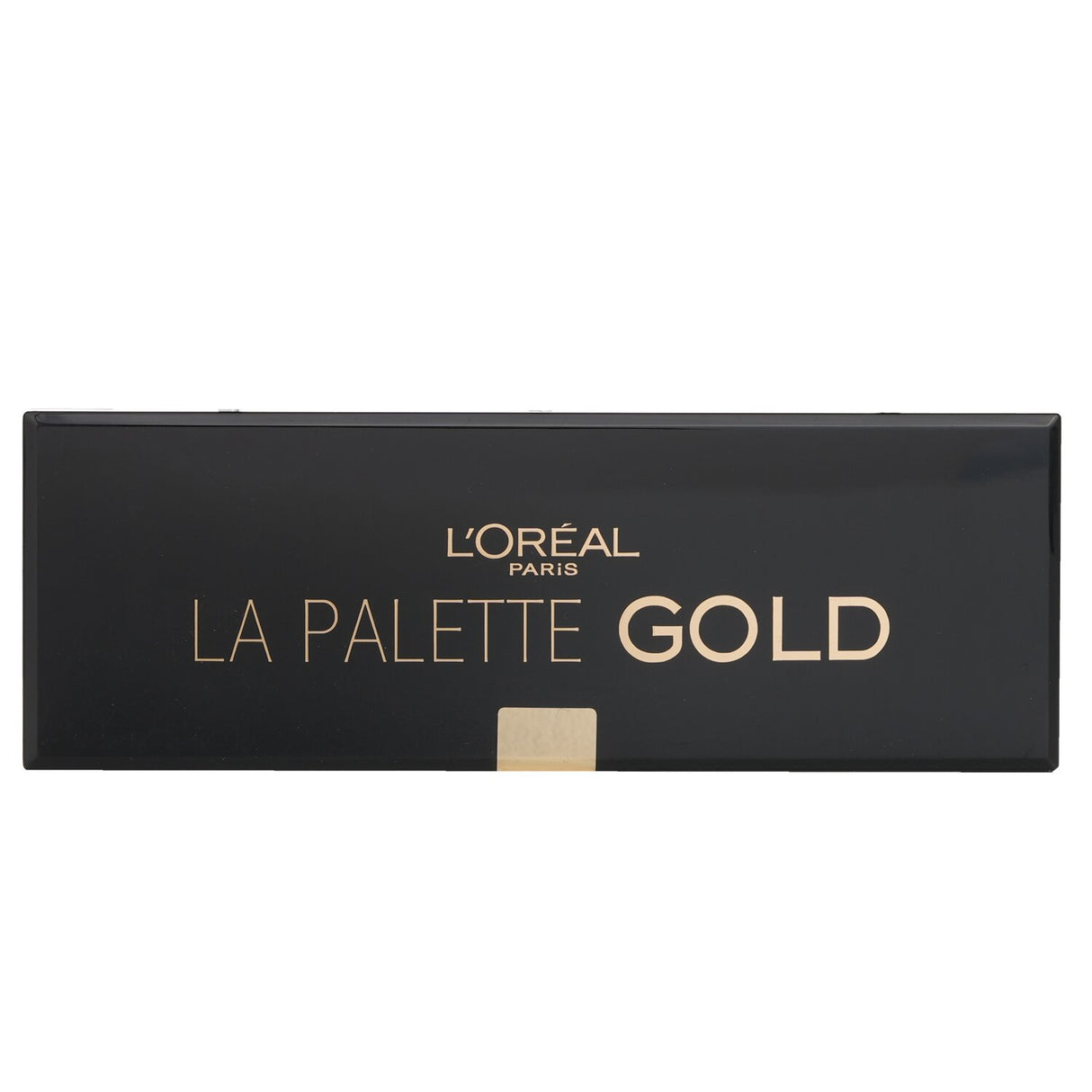 L'Oreal Color Riche Eyeshadow Palette in Gold featuring 10 shades with various finishes for versatile makeup looks.