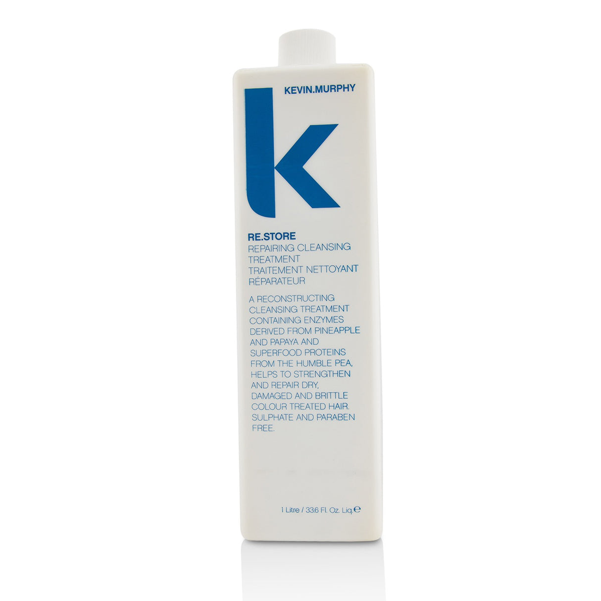 Kevin.Murphy Re.Store 1000ml: Nourishing hair treatment with Papaya, Green Pea Protein, and Pineapple for elasticity and bounce.