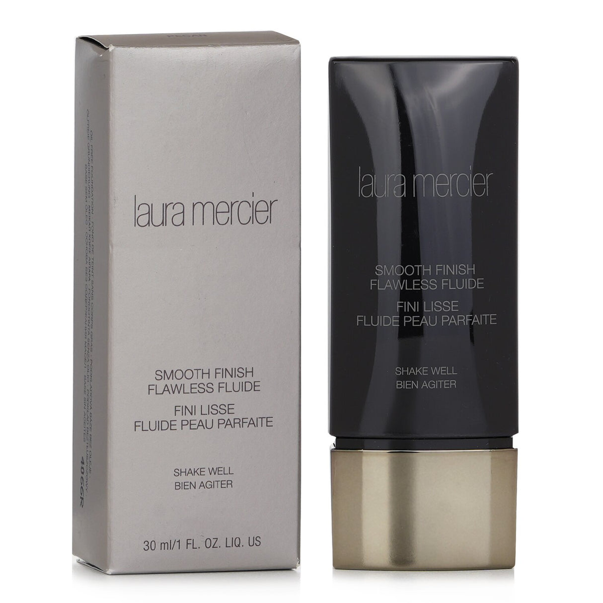 Laura Mercier Smooth Finish Flawless Fluide #Pecan 30ml, a lightweight foundation for sheer coverage and flawless skin.