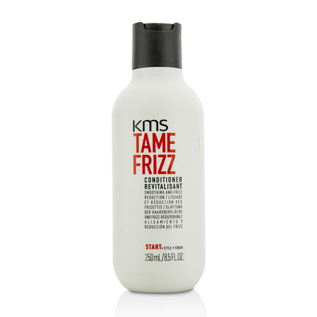 KMS California Tame Frizz Conditioner: 250ml anti-frizz formula with Pequi & Acacia for smooth, manageable hair.