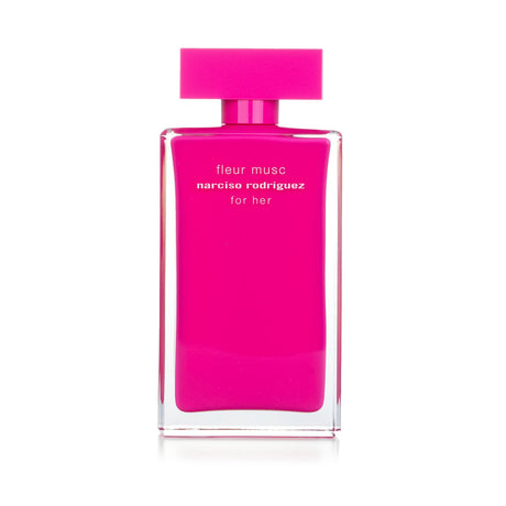 Narciso Rodriguez For Her Fleur Musc Eau De Parfum 100ml, a floral woody scent with pink pepper, rose, peony, and warm patchouli.