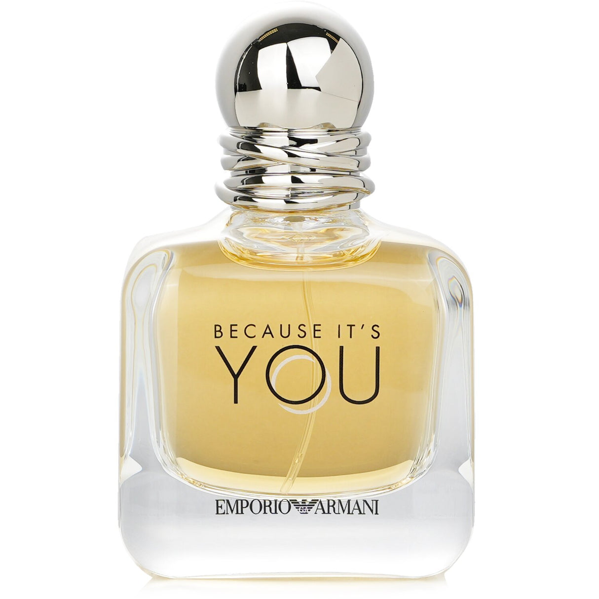 Giorgio Armani Because It's You Eau De Parfum 50ml, a floral fruity scent with raspberry, rose, vanilla, and musk notes.