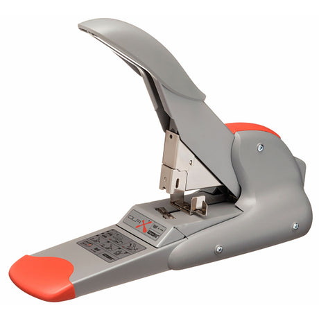 Rapid Stapler Duax Silv/Orange 0280120 with innovative DUAX technology, staples 2-170 sheets, featuring Flat Clinch design.