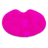 Sigma Beauty Spa Brush Cleansing Mat with seven textures, suction cups, high-grade silicone for effective brush cleaning.