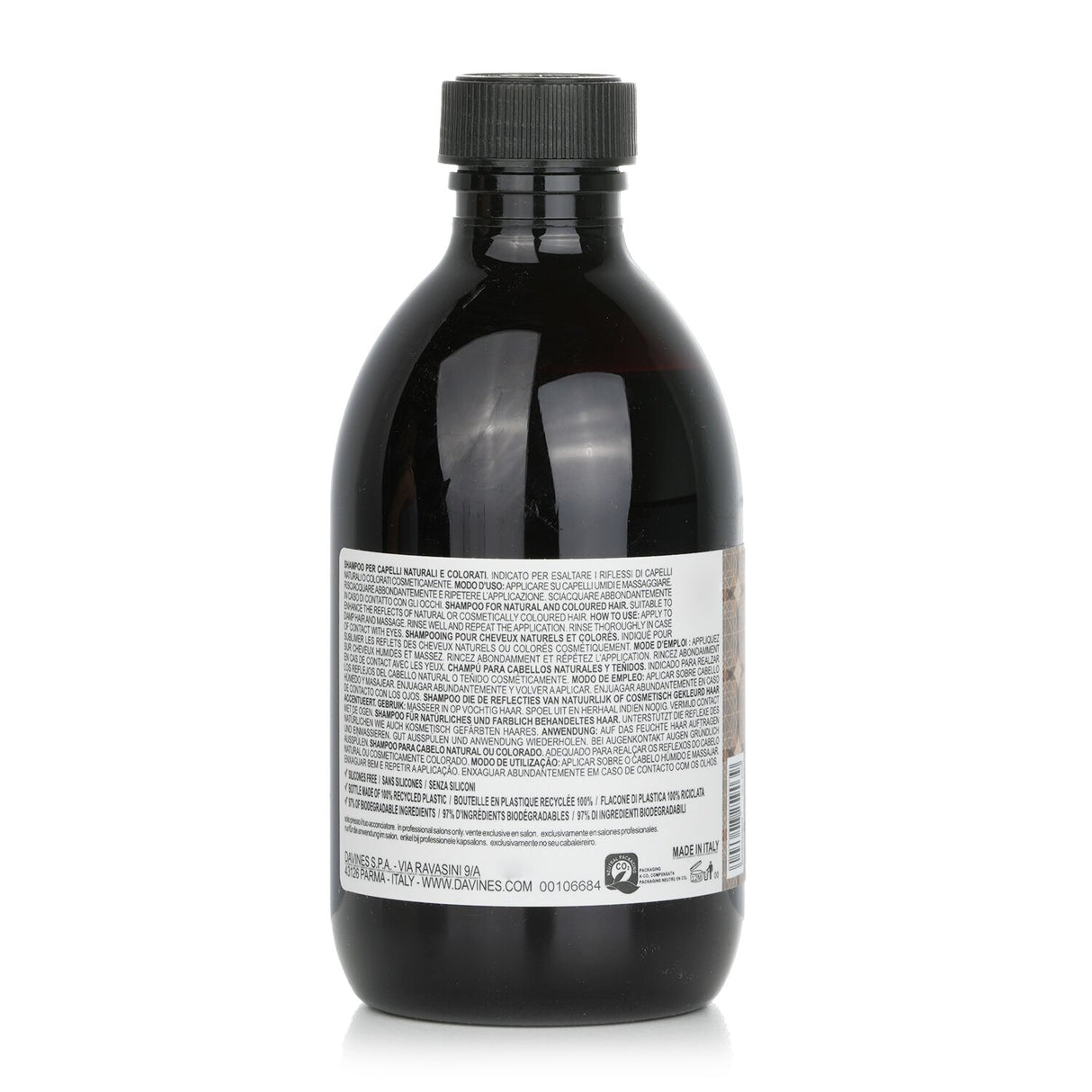 Davines Alchemic Shampoo - # Chocolate (For Natural & Coloured Hair) 280ml/9.46o