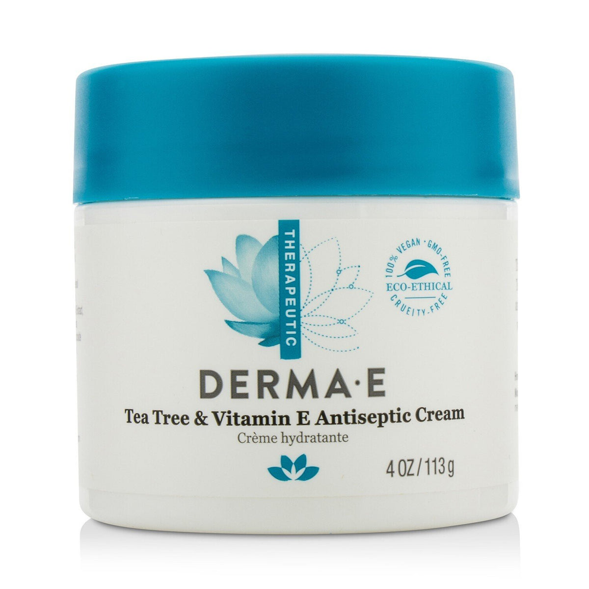 Derma E Therapeutic Tea Tree &amp; Vitamin E Antiseptic Cream  113g/4oz