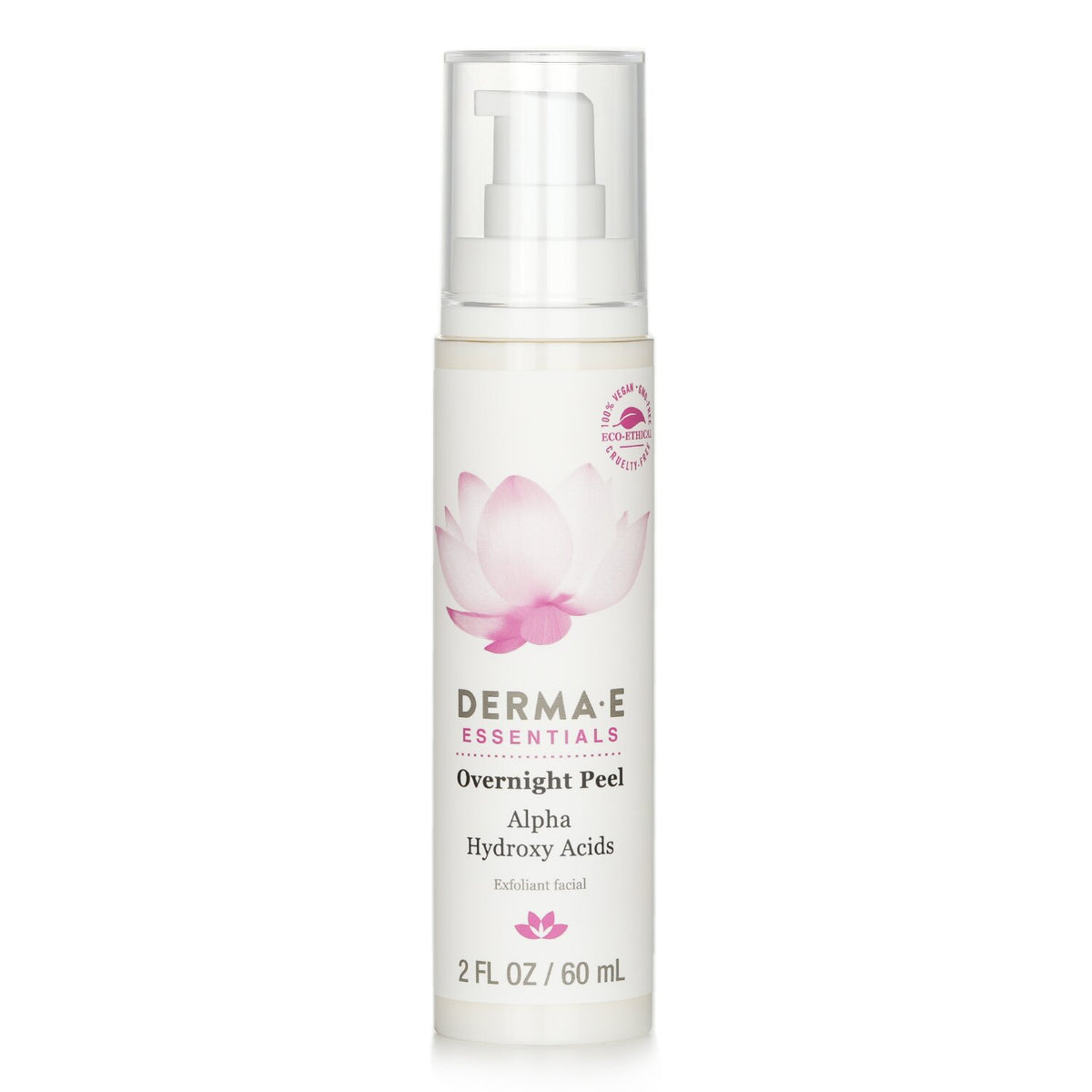 Derma E Essentials Overnight Peel  60ml/2oz
