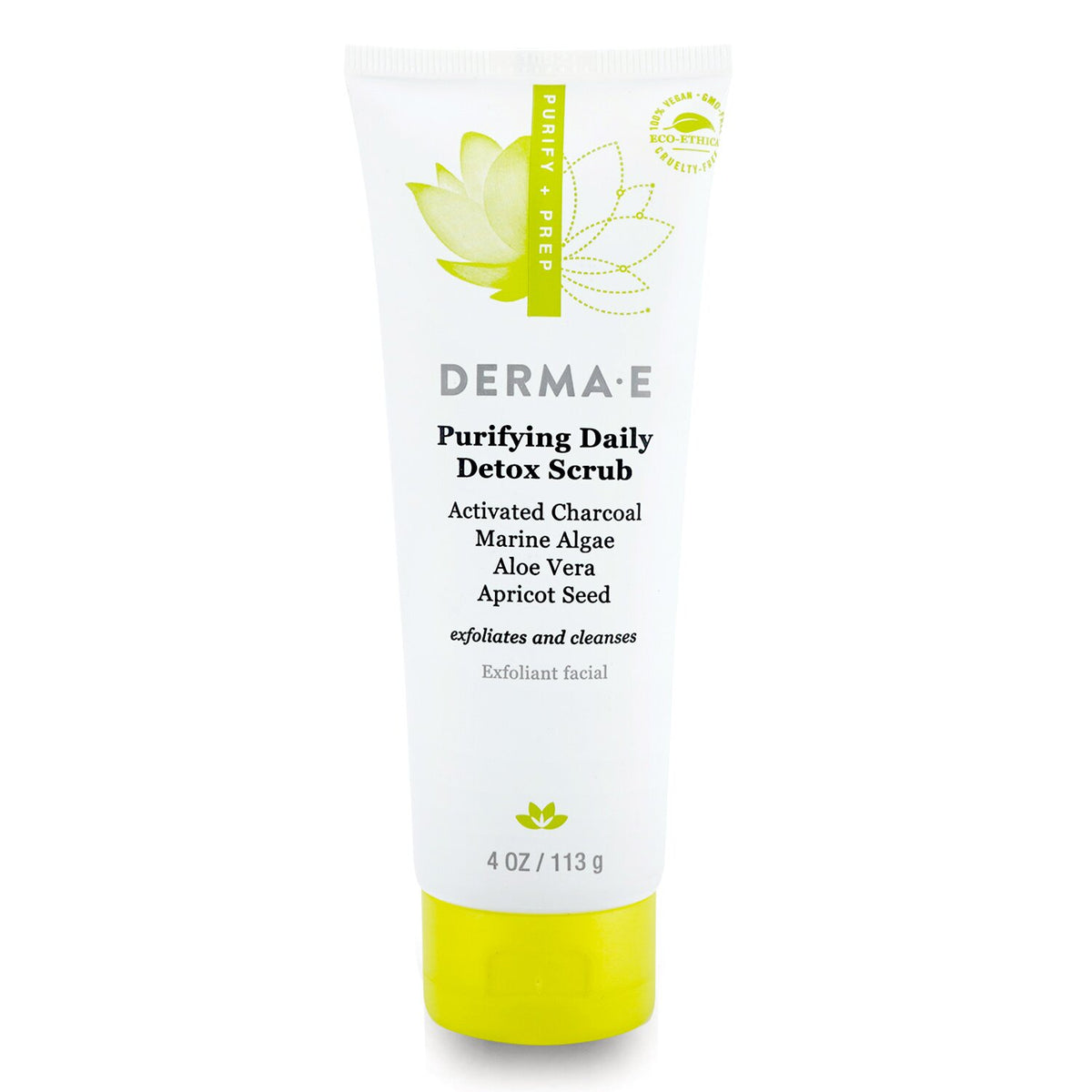 Derma E Purifying Daily Detox Scrub  113g/4oz