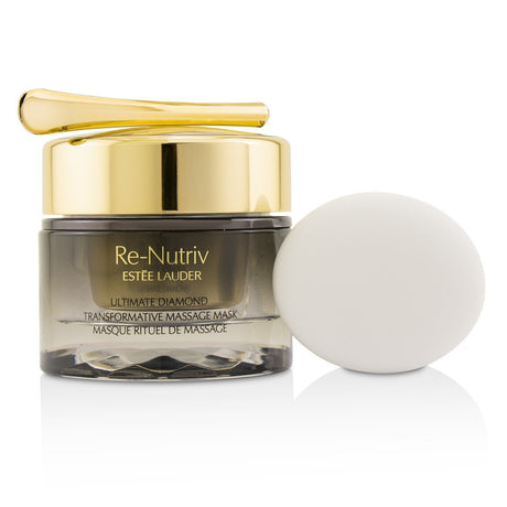Luxurious Estee Lauder mask delivering a rejuvenating thermal facial treatment for smoother, radiant skin.