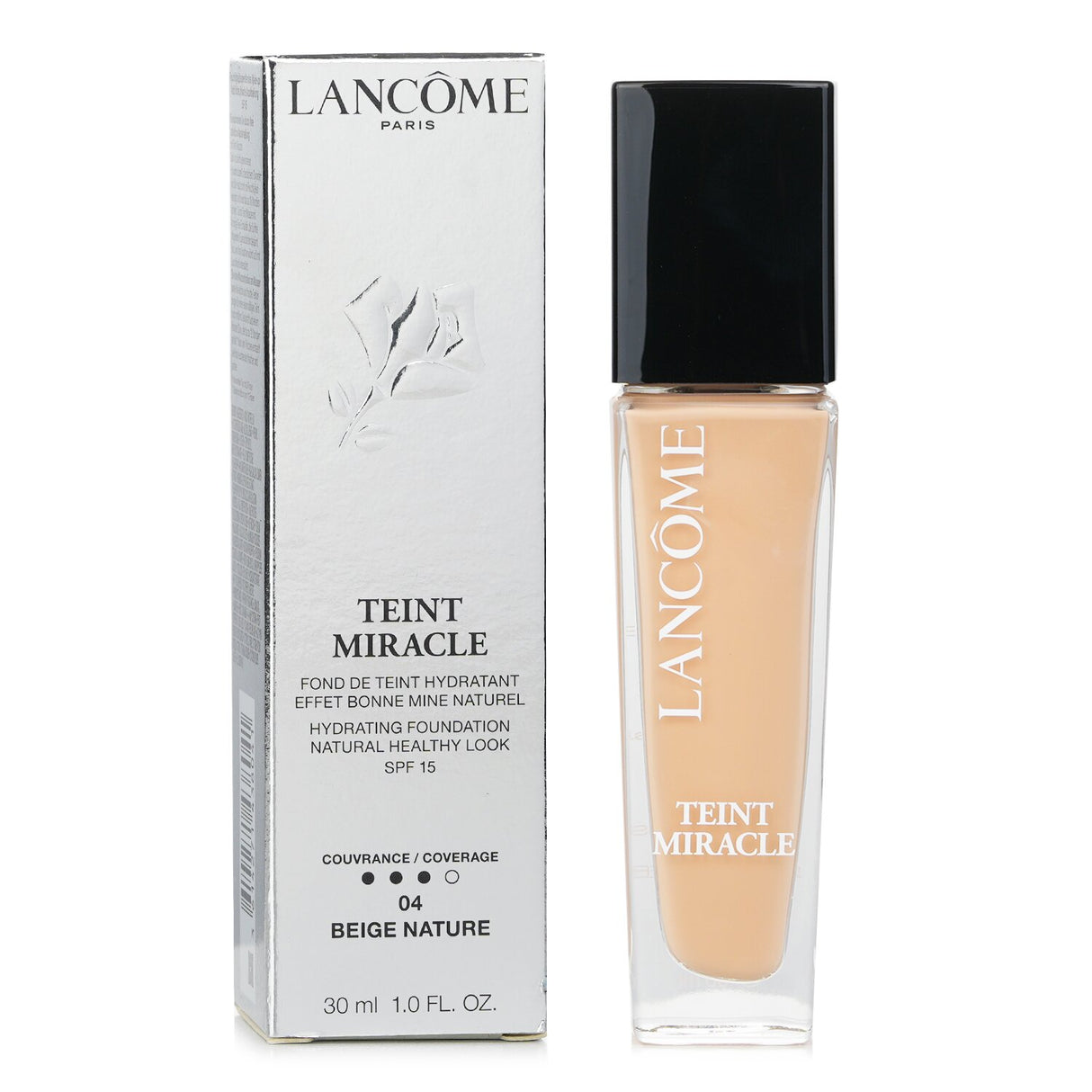 Lancome - Teint Miracle Hydrating Foundation Natural Healthy Look SPF 15 - # 04