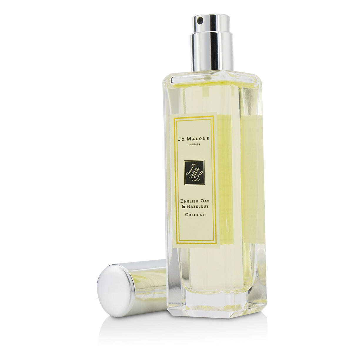 Jo Malone English Oak & Hazelnut Cologne Spray, 30ml - a woody-spicy fragrance for all, featuring hazelnut, cedar, and oak notes.