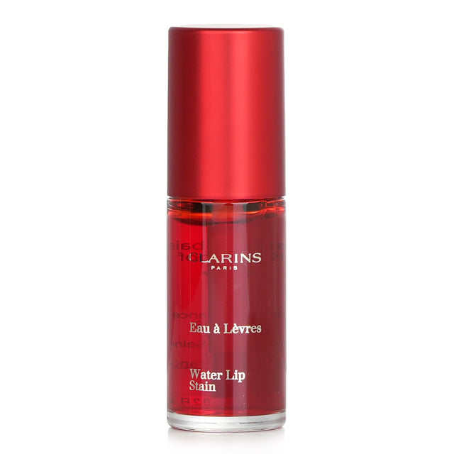 Clarins Water Lip Stain #03 Water Red in 7ml offers a vibrant, moisturizing formula for long-lasting, kiss-proof lips.