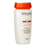 Kerastase Nutritive Bain Satin 2 shampoo for dry hair, offers nourishment and hydration for soft, shiny, and manageable locks.