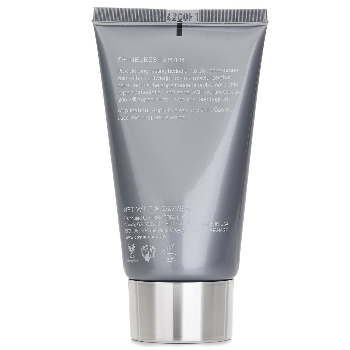 CosMedix Shineless Oil-Free Moisturizer 79g/2.8oz