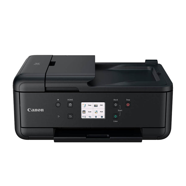 Canon PIXMA TR7660 inkjet multifunction printer with wireless connectivity, 15ipm speed, and high-quality 4800x1200 dpi prints.