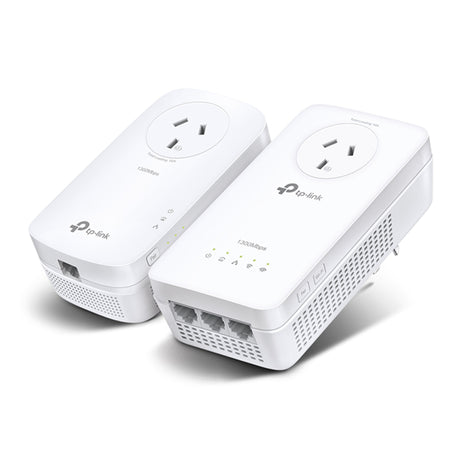 TP-Link WPA8631P Powerline Kit enhances Wi-Fi connectivity, offering 1300 Mbps speeds and seamless mesh network integration.