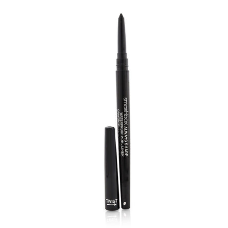 Smashbox Always Sharp Waterproof Kohl Liner in Raven, self-sharpening, vibrant color, perfect for precise and long-lasting eyeliner looks.