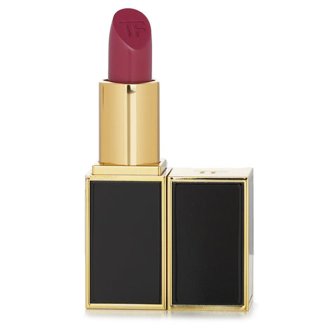 Tom Ford Lip Color #69 Night Mauve in sleek packaging, showcasing its creamy texture and rich, vibrant mauve shade.