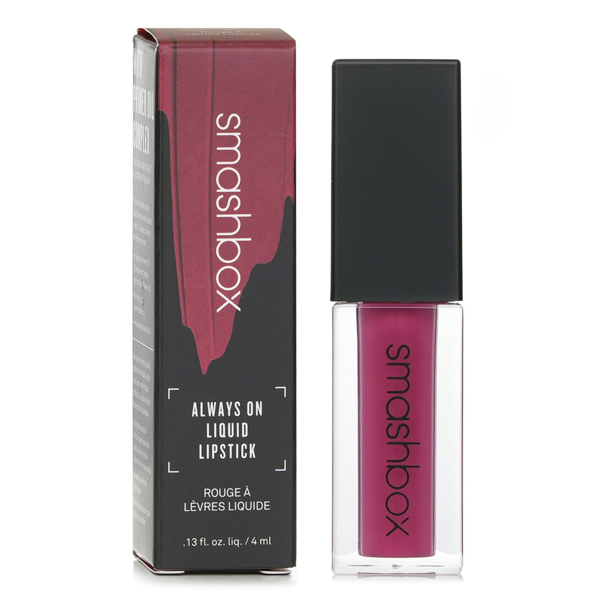 Smashbox Always On Liquid Lipstick in Big Spender, a long-lasting, lightweight matte lipstick with a precision tip applicator.