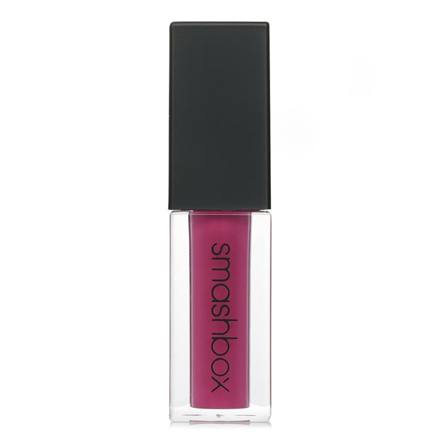 Smashbox Always On Liquid Lipstick in Big Spender: vibrant matte color, long-lasting wear, and precision tip applicator.