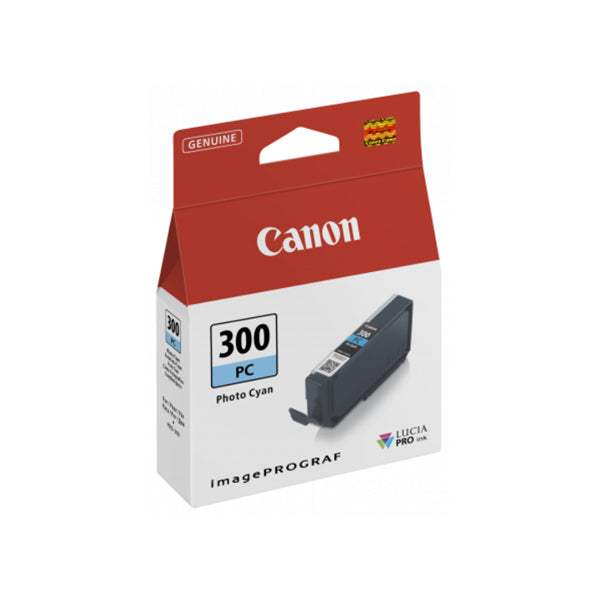 Canon PFI-300PC Photo Cyan Ink Cartridge