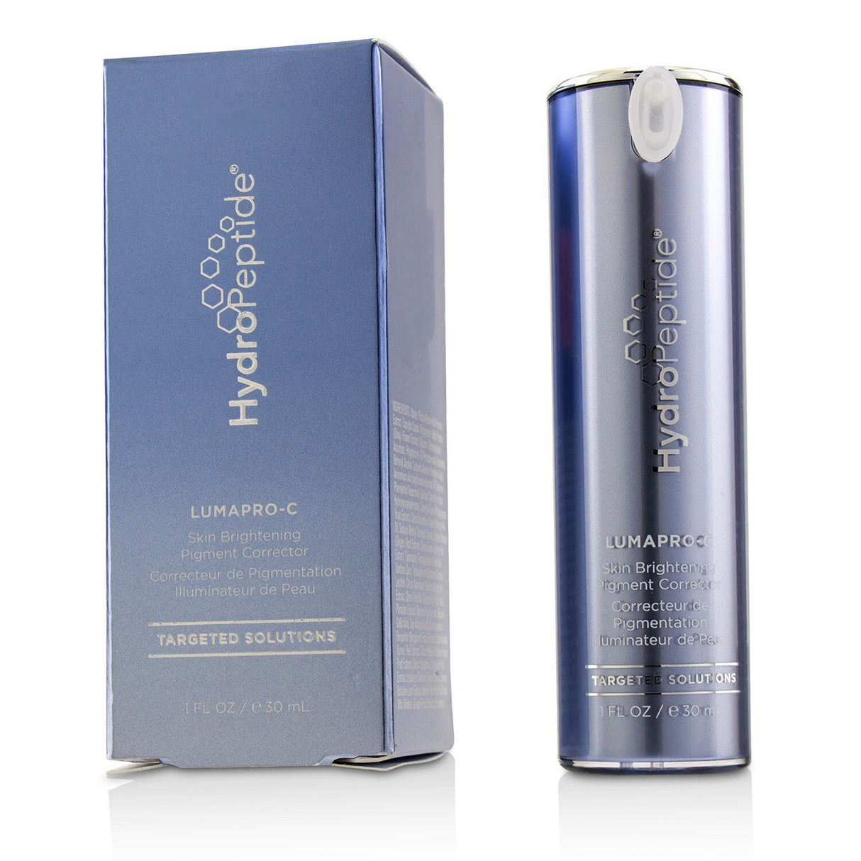 HydroPeptide LumaPro-C serum for brightening skin and reducing hyperpigmentation, enriched with microalgae for a radiant complexion.