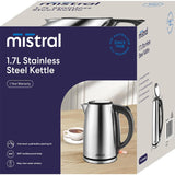 Mistral Stainless Steel Kettle  1.7L