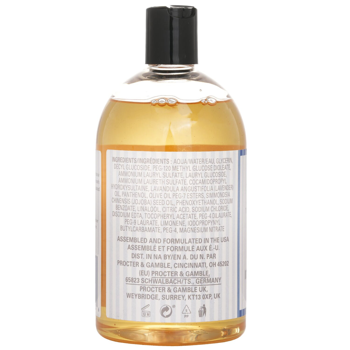 Luxurious body wash for men, infused with calming lavender and hydrating oils for smooth, refreshed skin.