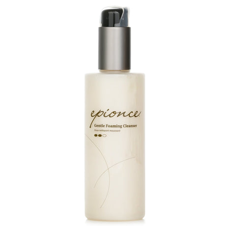 Epionce Gentle Foaming Cleanser bottle, designed for normal to combination skin, in a 170ml size for effective daily cleansing.