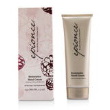 Epionce Restorative Hand Cream in 75g size, featuring nourishing raspberry seed oil for hydration and anti-aging benefits.