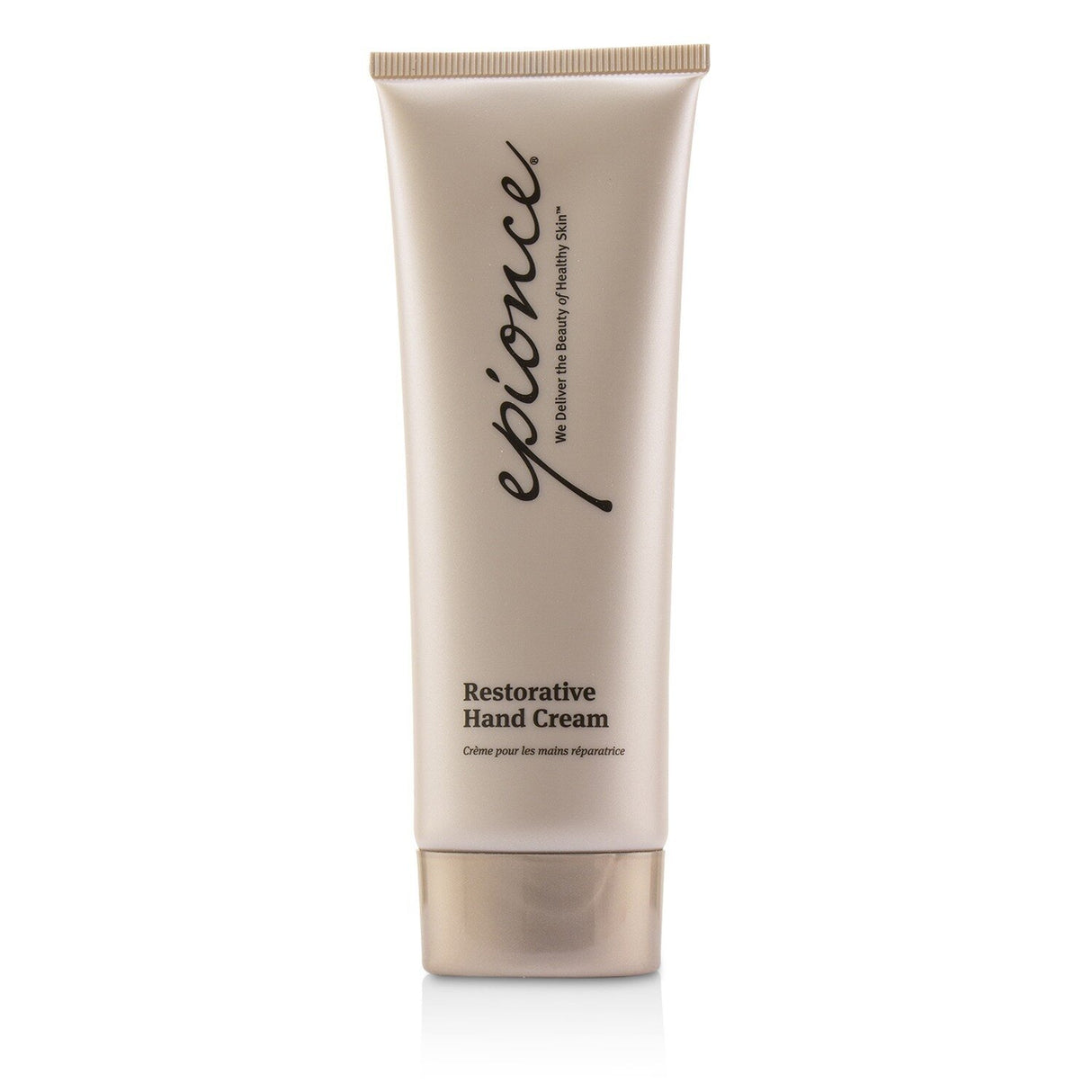 Luxurious 75g Epionce Restorative Hand Cream with raspberry seed oil for deep hydration, smooth skin, and anti-aging benefits.