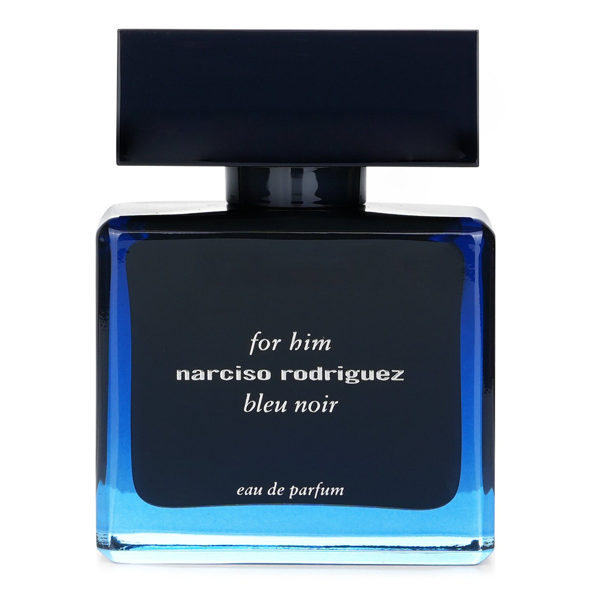 Narciso Rodriguez For Him Bleu Noir 50ml Eau De Parfum, a woody aromatic scent with nutmeg, musk, and cedar for the modern man.