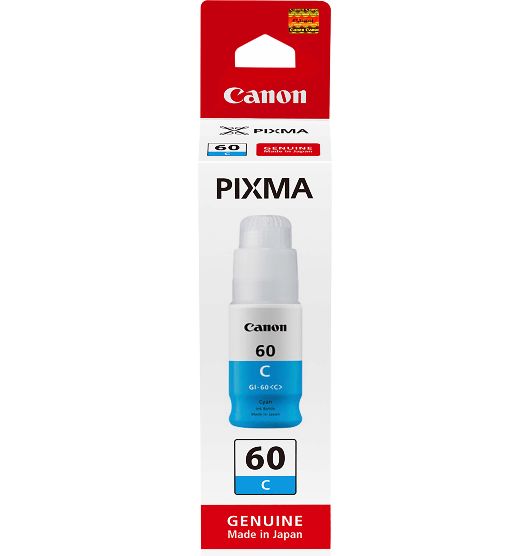 Canon GI60C Cyan Pixma Endurance Ink Bottle