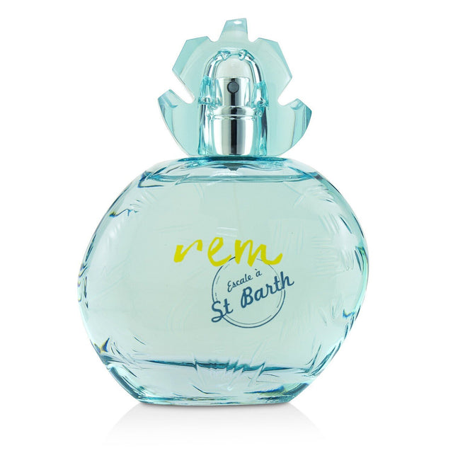 Floral aquatic fragrance in a 100ml bottle, blending bergamot, mandarin, ylang-ylang, and warm notes for a refreshing scent.