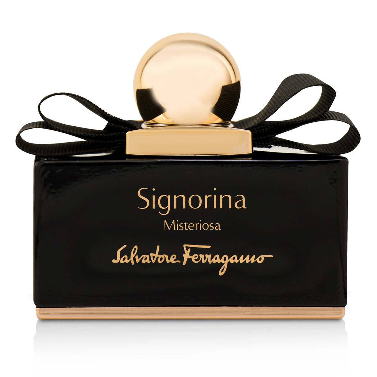 Salvatore Ferragamo Signorina Misteriosa Eau De Parfum in a 50ml bottle, featuring a captivating blend of floral and fruity notes.