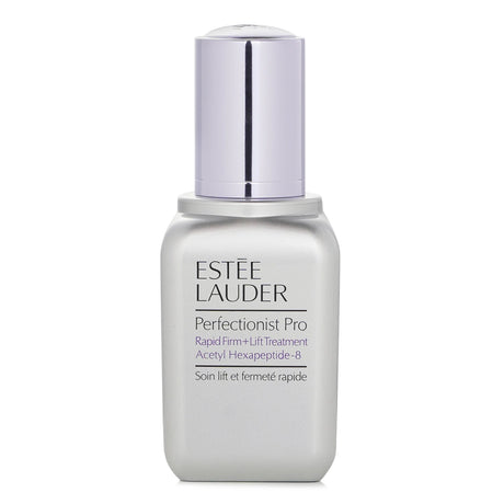 Estee Lauder Perfectionist Pro Rapid Firm + Lift Treatment, 50ml, enhances skin's firmness, lifts contours, and reduces wrinkles.