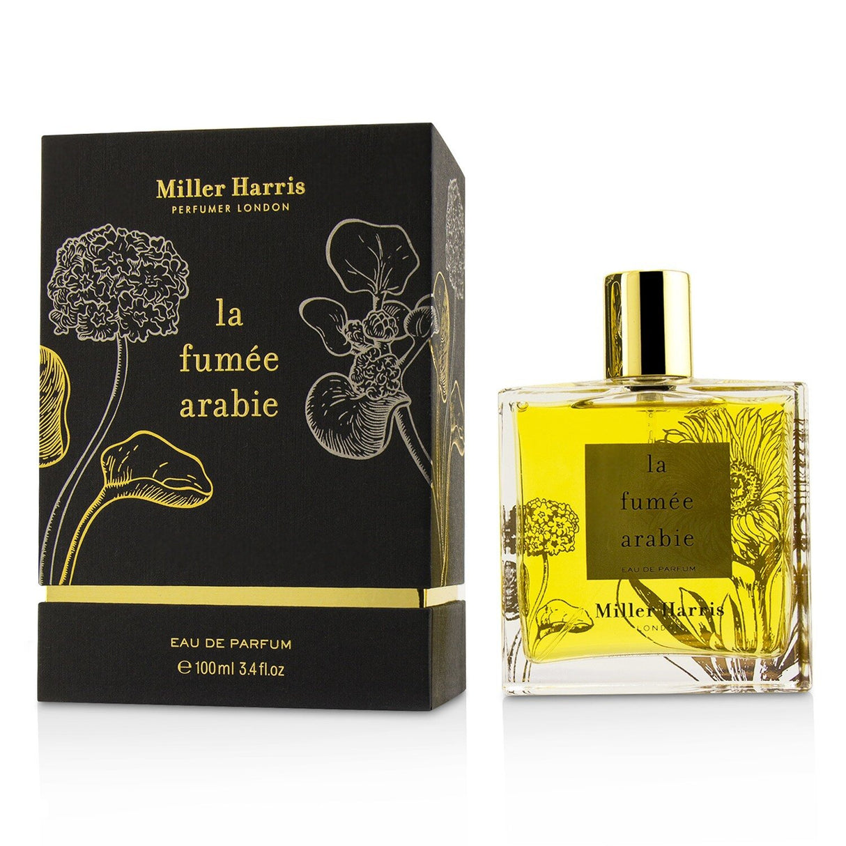 Miller Harris La Fumee Arabie Eau De Parfum, a unisex fragrance with spicy, smoky notes, perfect for evening or cooler seasons.