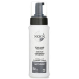 Nioxin Diameter System 2 treatment improves scalp health and promotes thicker, fuller hair for natural hair types.