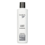 Nioxin Derma Purifying System 2 Shampoo for progressed thinning hair, 300ml, removes follicle-clogging residues for healthy shine.