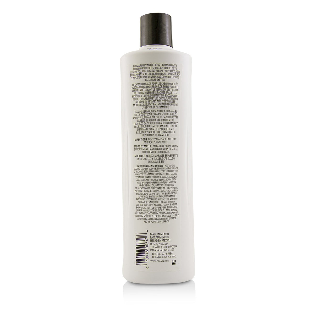 Nioxin Derma Purifying System 4 Cleanser Shampoo (Colored Hair, Progressed Thinn