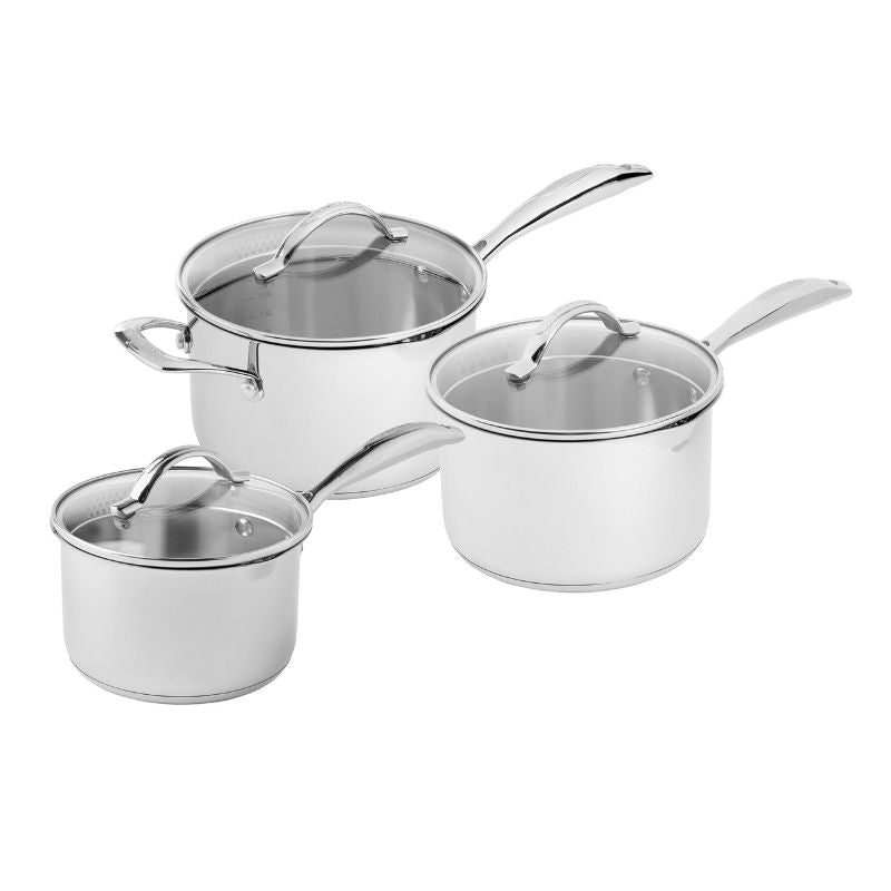 Scanpan  STS 3 Piece Saucepan Set