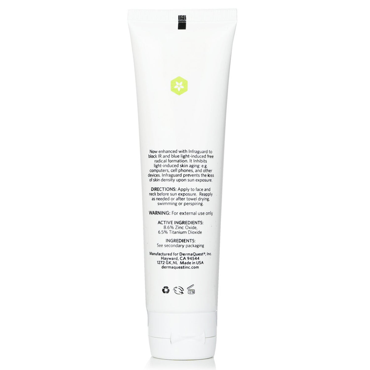 DermaQuest Peptide Vitality SunArmor SPF 50  56.7g/2oz